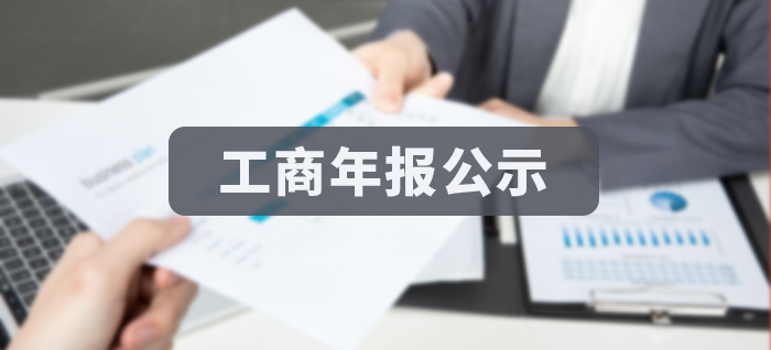 工商年报公示